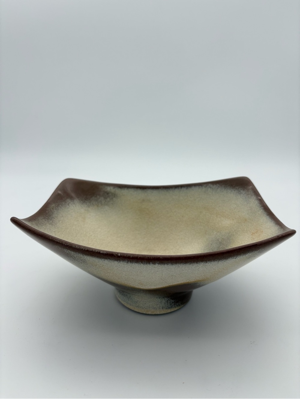 Vintage Frankoma Pottery Rice/Vege Bowl F34 Desert Gold Made in USA